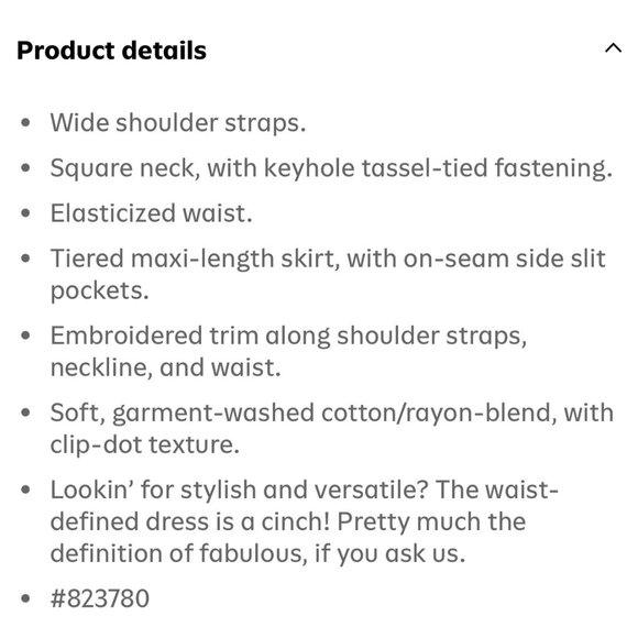 NWT Old Navy black dotted swiss with contrast stitching sun dress M - Picture 2 of 9